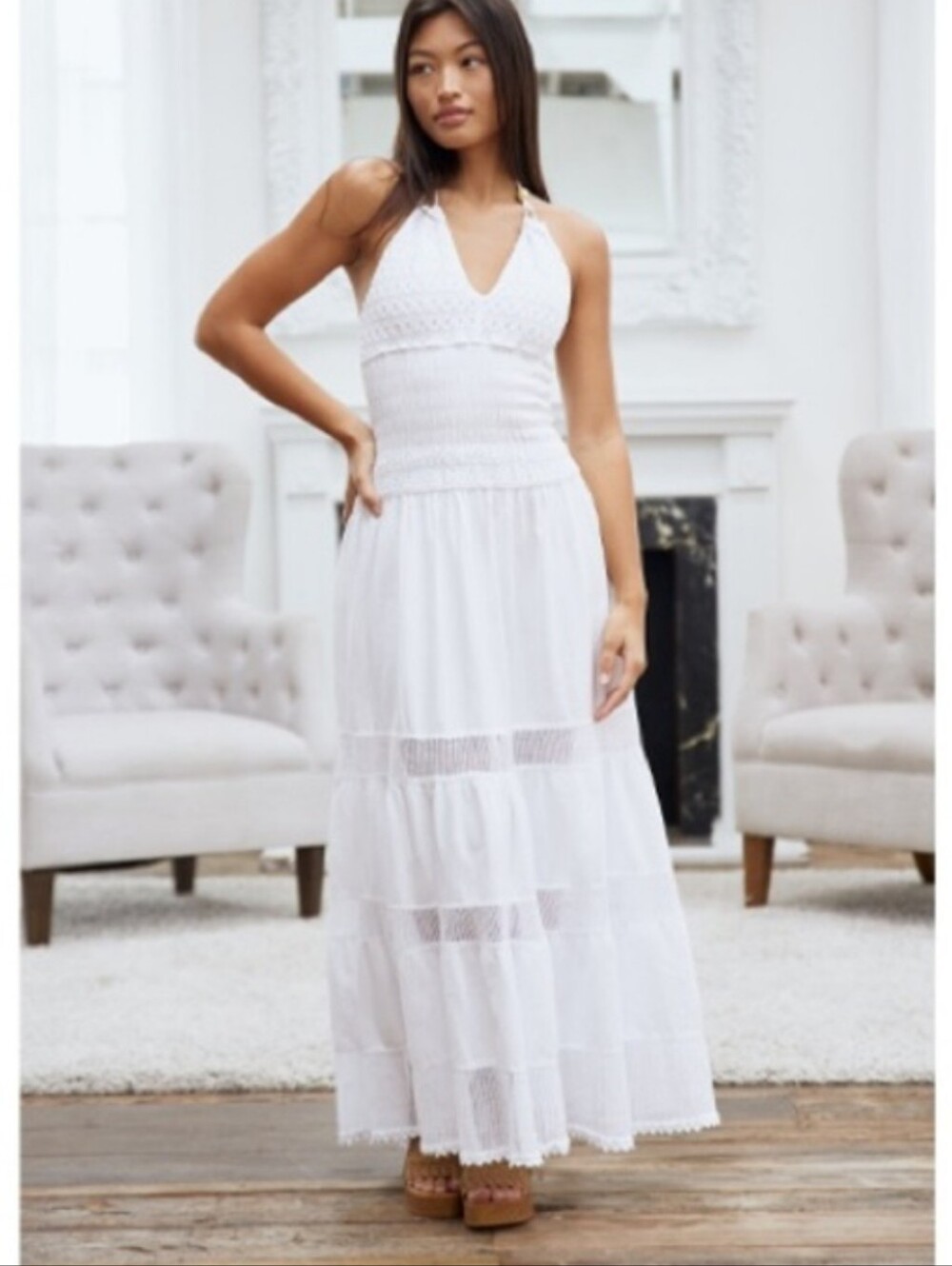 Blanco Dress M